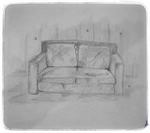 sofa artwork